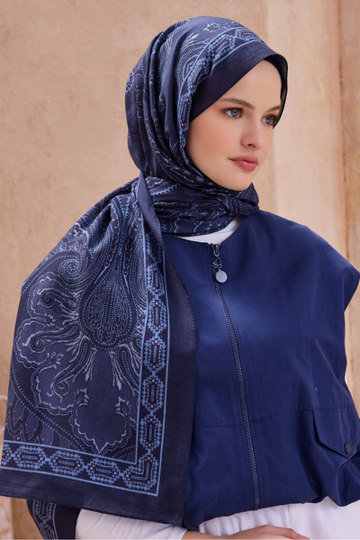 Belli Φρέσκο σάλι με μοτίβο λουλουδιών Vintage 3-26