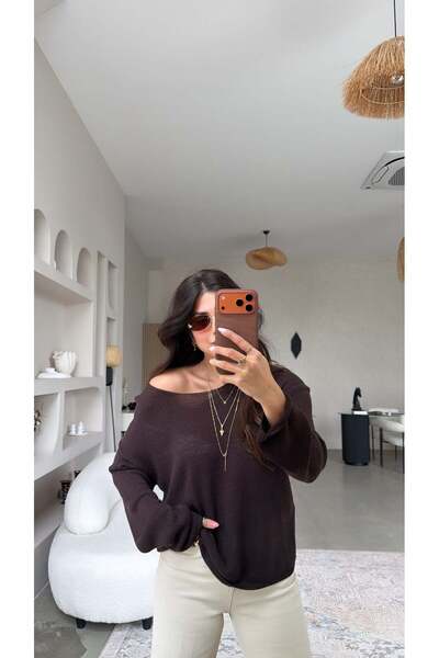 Buket Teke Καφέ Ανοιξιάτικα Πλεκτά Dlv