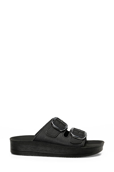 Polaris 409052.Z Μαύρες γυναικείες παντόφλες