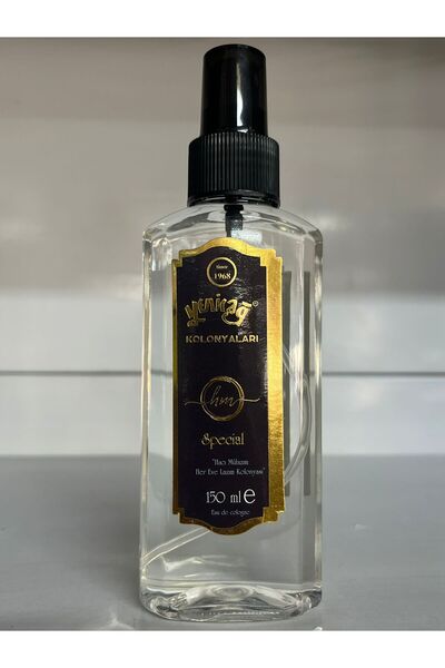 YENİÇAĞ Kolonyaları Hacı Mülazım Her Eve Lazım Kolonyası 150ML Sprey
