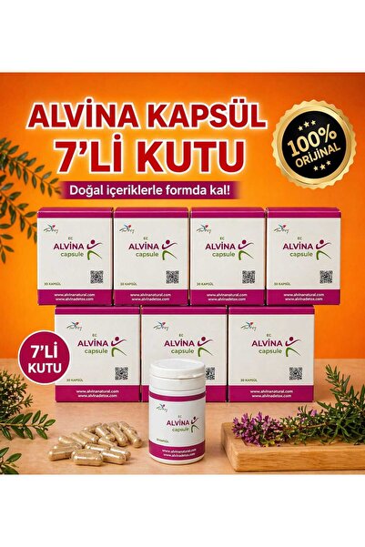 ALVİNA DETOX Kapsül (7 Kutu)