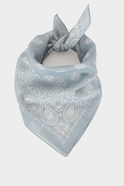 DeFacto Βαμβακερό κασκόλ με σχέδια για κορίτσια H4043A826SM