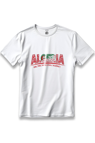 EZG Business ΑΛΓΕΡΙΑ Παγκόσμιο Κύπελλο Αλγερίας Μπλουζάκι με Ειδικό Σχέδιο κα...