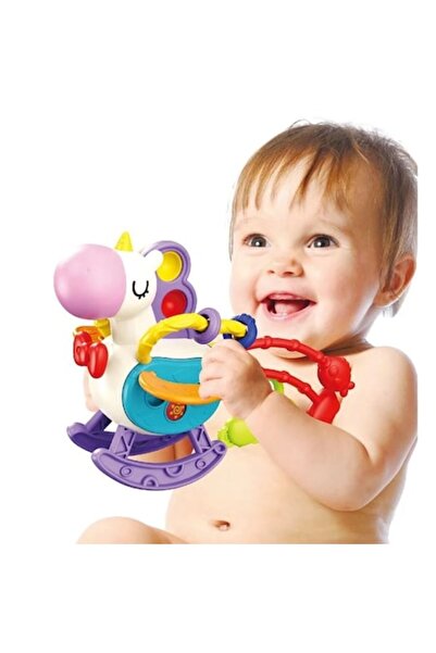 OEM Παιχνίδι Εκπαιδευτικών Δεξιοτήτων Μονόκερου με Ηχητικά Εφέ 15x6x18εκ.