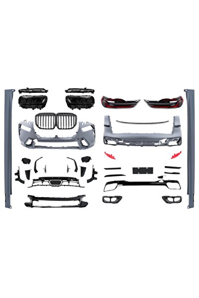 tuningset Κιτ αμαξώματος κατάλληλο για BMW X7 G07 2018-2022 Μετατροπή σε G07 ...