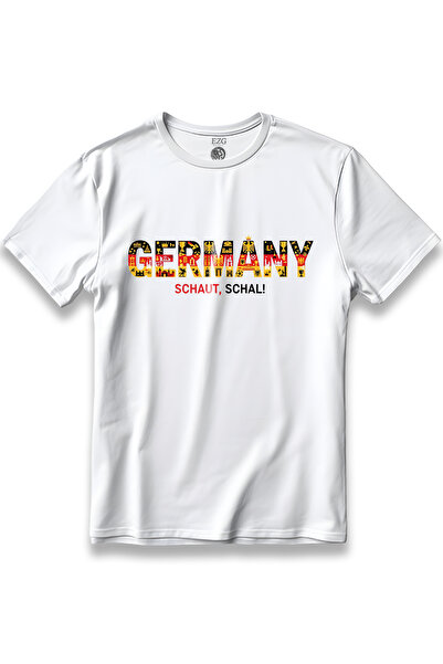 EZG Business ΓΕΡΜΑΝΙΑ Παγκόσμιο Κύπελλο Ειδικής Σχεδίασης Μπλουζάκι με στάμπα...