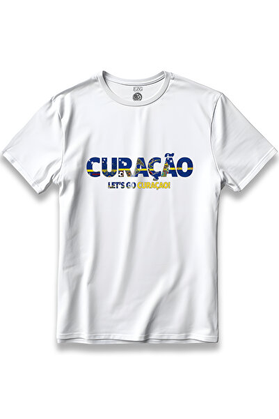 EZG Business CURAÇAO KARAYİPLER Παγκόσμιο Κύπελλο Ειδικής Σχεδίασης Μπλουζάκι...