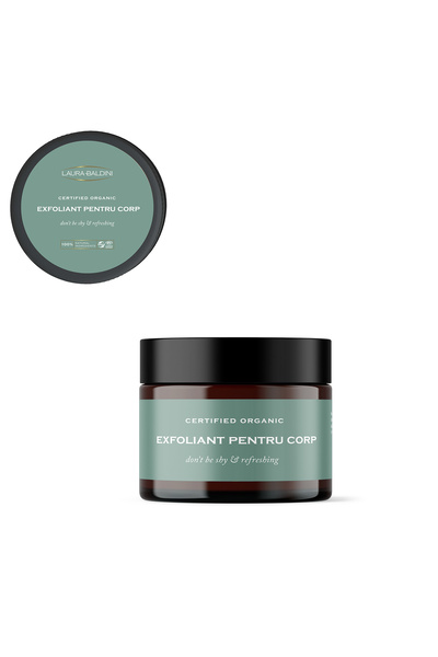 Natural Beauty by Laura Baldini Exfoliant pentru corp DON'T BE SHY, 100% ingr...