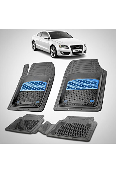 TEAMCAR Συμβατά πατάκια δαπέδου για Audi A5 8T Coupe 2007-2016 |   Μπλε