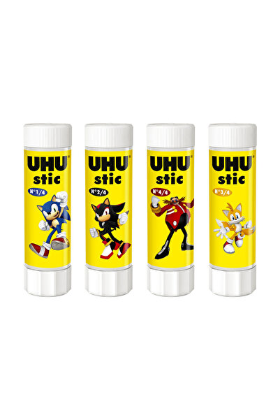Uhu Lipici hartie stick 40 g transparent, adeziv solid fara solvent pentru bi...