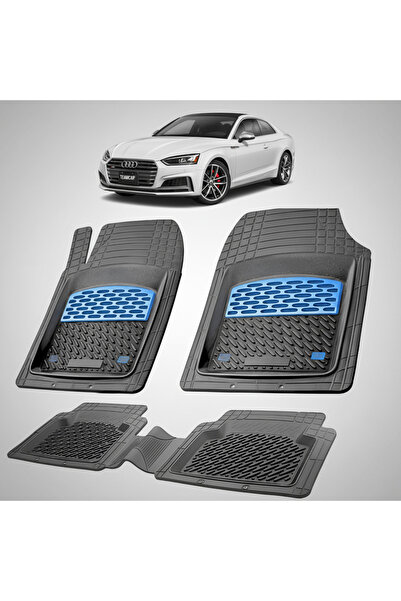 TEAMCAR Συμβατά πατάκια δαπέδου για Audi A5 F5 Coupe 2016-2025 |   Μπλε