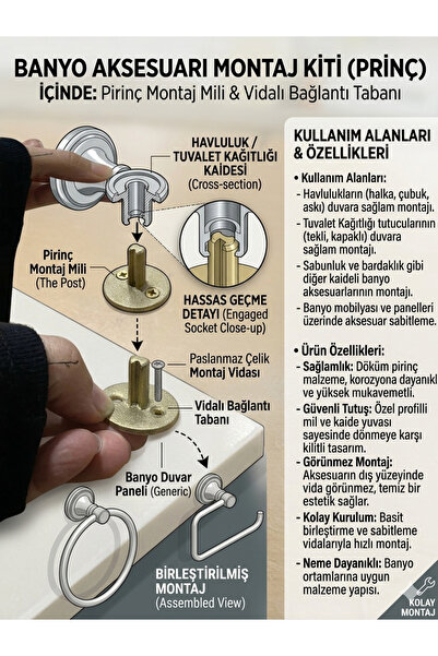Kuzey Fitting Αξεσουάρ μπάνιου Θήκη χαρτοπετσέτας Θήκη ρολού τουαλέτας Θήκη π...