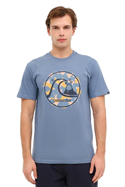 Quiksilver EVO BUBBLE WRAPPED SS Lacivert Erkek Kısa Kol Gömlek