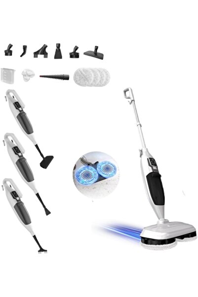 torder Σφουγγαρίστρα ατμού 2 σε 1 με 13 αξεσουάρ, ατμός υψηλής θερμοκρασίας, ...