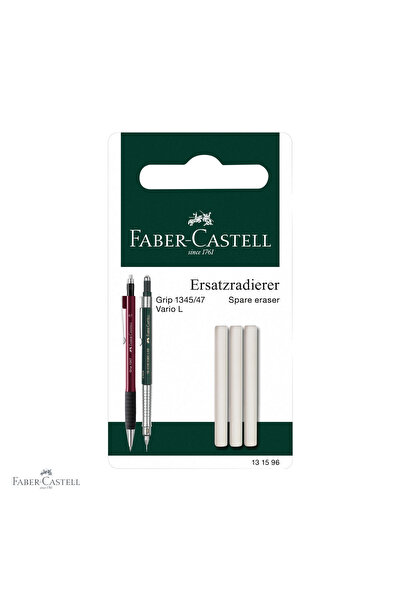 Faber Castell Rezerve de radieră Faber-Castell Grip 1345/47, set de 3 bucăți,...