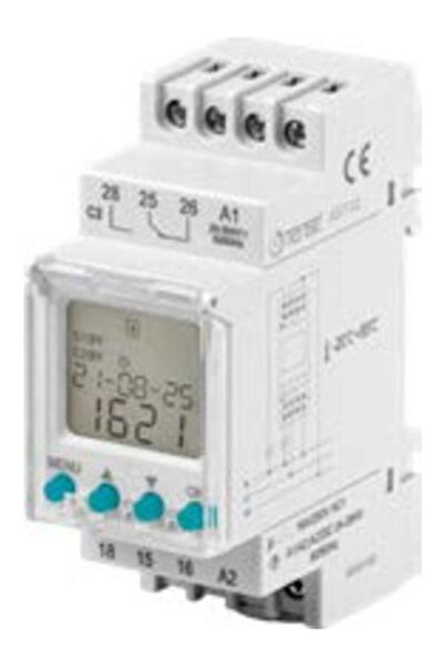TENSE AST-02 Dijital Astronomik Zaman Rölesi (10A / 250V AC (Rezistif Yük) (1...