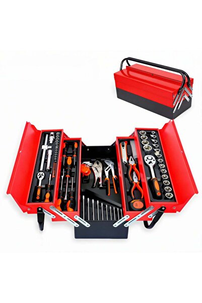 JML1 Set de scule profesional 47 x 20 x 21.5 cm, cu 4 sertare, 85 piese metalice