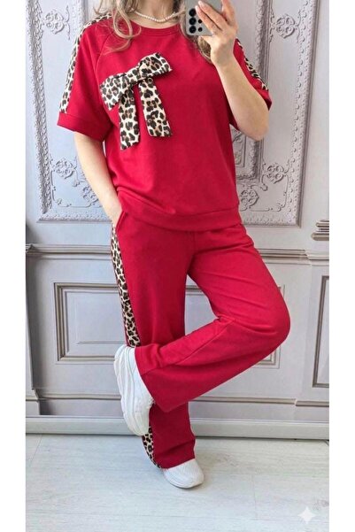 OEM Women's Casual Chic Leopard Suit