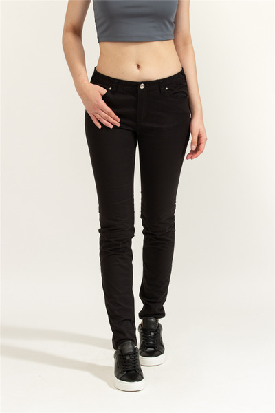 Emporio Armani Kadın Jean Pantolon Siyah