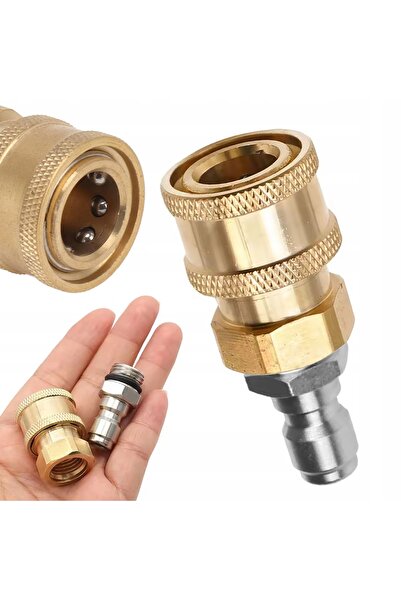 Rosfix Cuplaj rapid JetLink QC14 – Alamă/Inox 1/4 " |   Conector rapid de 1/4 "
