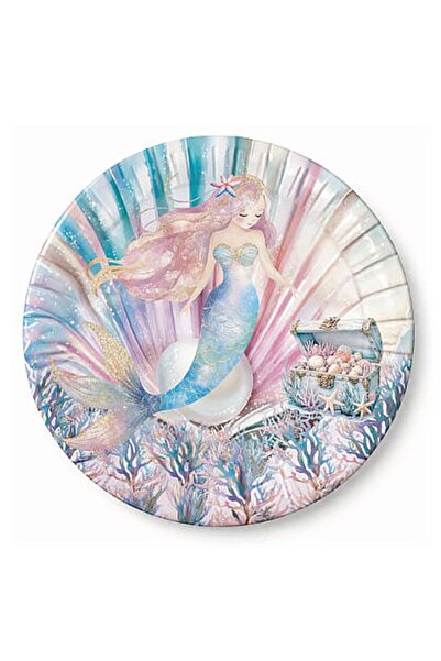 Big Party Πιάτα και ποτήρια από χαρτόνι με θέμα Γοργόνα για 16 άτομα