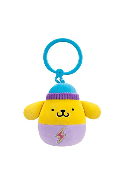 Squishmallows Hello Kitty Serisi Klipsli - Pompompurin 9 cm SN013