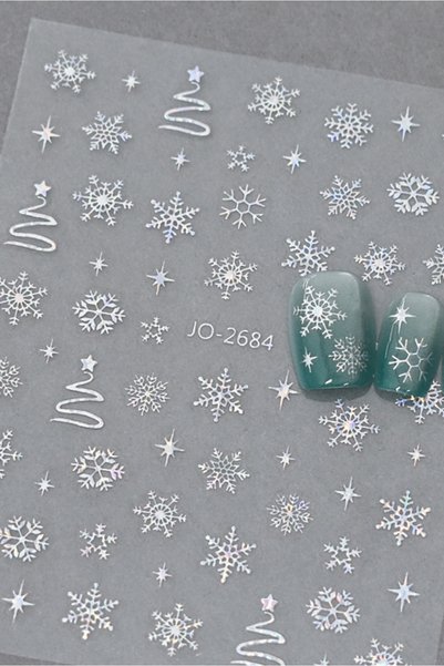 Easy Beauty Nail Art Sticker Kendinden Yapışkanlı, Tırnak Süsleme, Tırnak Döv...