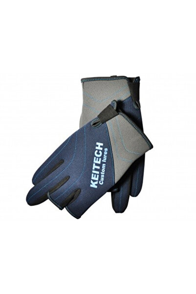 Keitech Manusi Salt Game Gloves Navy LLL