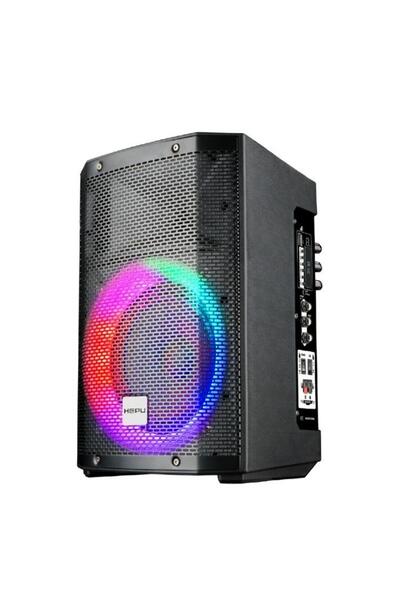HEPU HP-980 Partybox Sarjlı Mikrofonlu Bluetooth 8” 60W Hoparlör