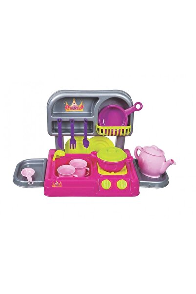 uçar toys Set Bucatarie cu 9 accesorii Little Princess