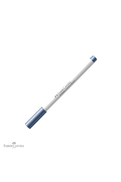 Faber Castell Marker creativ Faber-Castell Goldfaber, vârf teșit, albastru me...