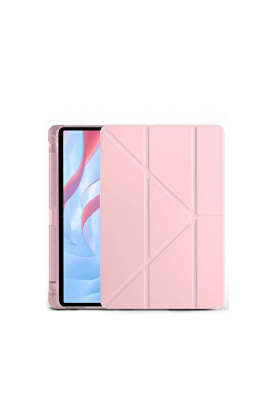 eco port Huawei Honor Pad X9a Kalemlikli Mars Tablet Kılıfı - Rose Gold