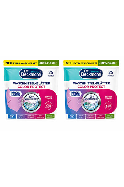 Dr.Beckmann Color Protect Çamaşır Deterjan Yaprakları 25 Adet – Renk Koruyucu...