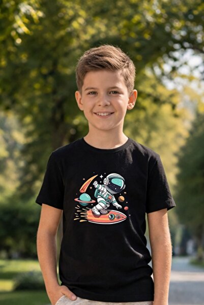 armicem Armikids Детска унисекс тениска с принт, удобна кройка, многоцветна