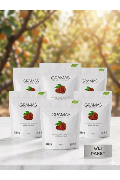 GRAMAS GÜNKURUSU KİLİTLİ POŞET 100gr x 6 Adet