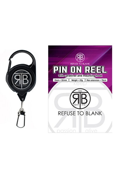 RTB Refuse to Blank RTB Pin on Reel Black
