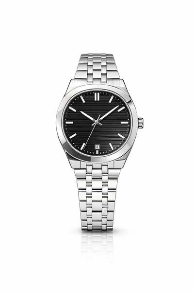 Flaw Wear Quartz Men's Wristwatch with Calendar