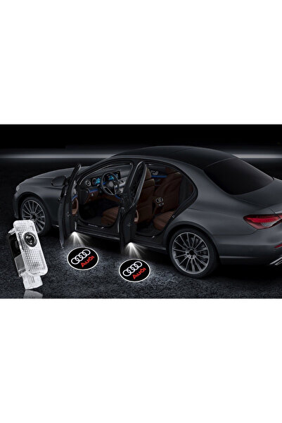 OEM Σετ 2 προβολέων LED για πόρτες, με λογότυπο Audi, Συμβατό με Audi A1/A2/A...