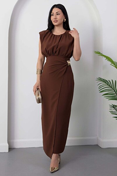 PULLIMM Φόρεμα με πόρπη στο λαιμό GRS3926