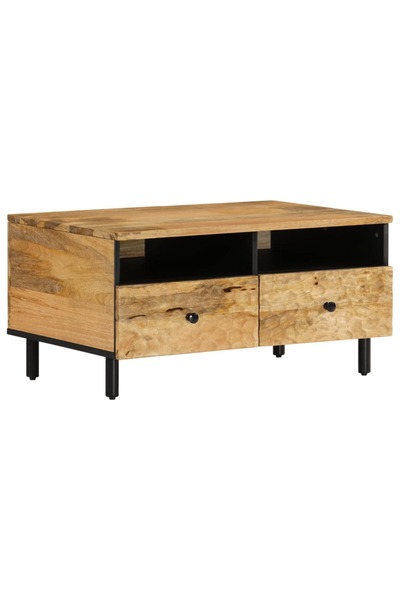 vidaxl Τραπεζάκι Σαλονιού 80 x 54 x 40 εκ. Μασίφ Ξύλο Μάνγκο356904