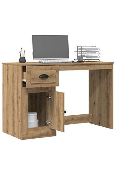 vidaxl Γραφείο Artisan Oak 50 x 115 x 75 εκ. Επεξεργασμένο ξύλο 862823