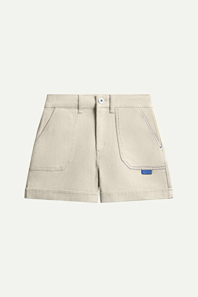 KAFT Γυναικείο σορτς ίσιας γραμμής - Moute - Concrete