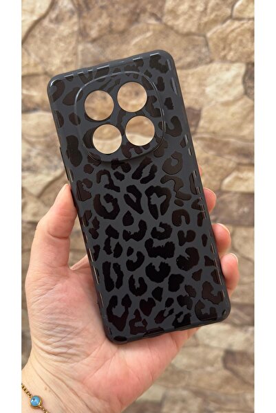 Vip Case Redmi Note 14 Pro 4G Uyumlu Leopar Desenli Silikon Darbe Emici Klasi...