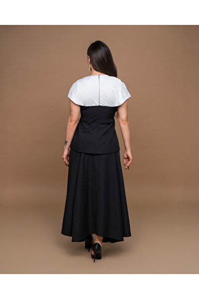 HANNAH Black & White Set Skirt