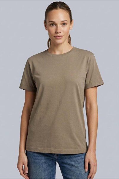 Brix Γυναικείο κοντομάνικο μπλουζάκι άνετης εφαρμογής 100% βαμβάκι 3507 Σκούρ...