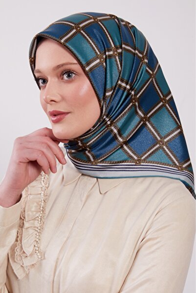 Levidor Αθλητικό κασκόλ με σχέδιο μπακλαβά και λαμπερά κρύσταλλα