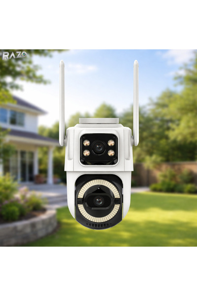 Razo Κάμερα παρακολούθησης IP66 WiFi 6MP, Εσωτερικού/εξωτερικού χώρου, Έγχρωμ...