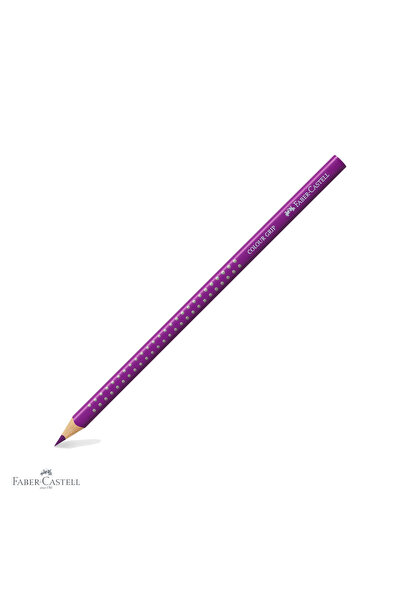Faber Castell Creion colorat triunghiular Faber-Castell Grip, culoare Violet ...