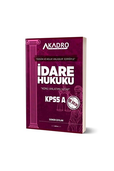A Kadro Yayınları İdare Hukuku 10.Baskı