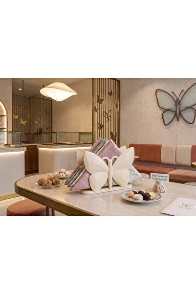 LUCES DESİGN Διακοσμητική θήκη για χαρτοπετσέτες Πλαστική κομψή οργανωτής χαρ...